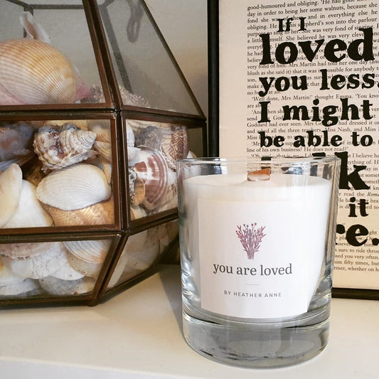 You Are Loved Woodwick Candle