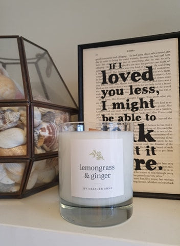 Lemongrass & Ginger Woodwick Candle