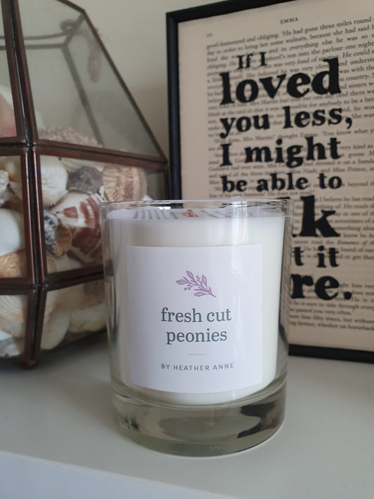 Peony Bouquet Woodwick Candle