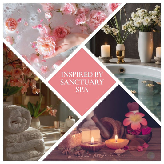 * NEW * Sanctuary Spa Woodwick Candle