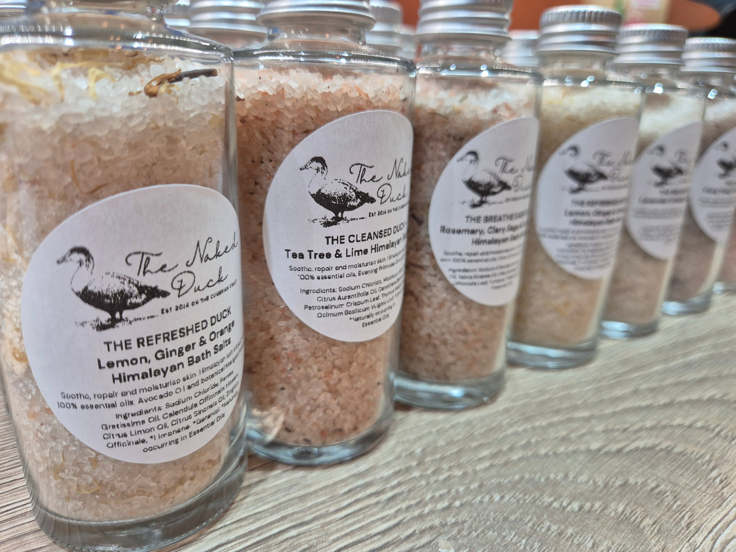 Bath Salts - Glass Jars