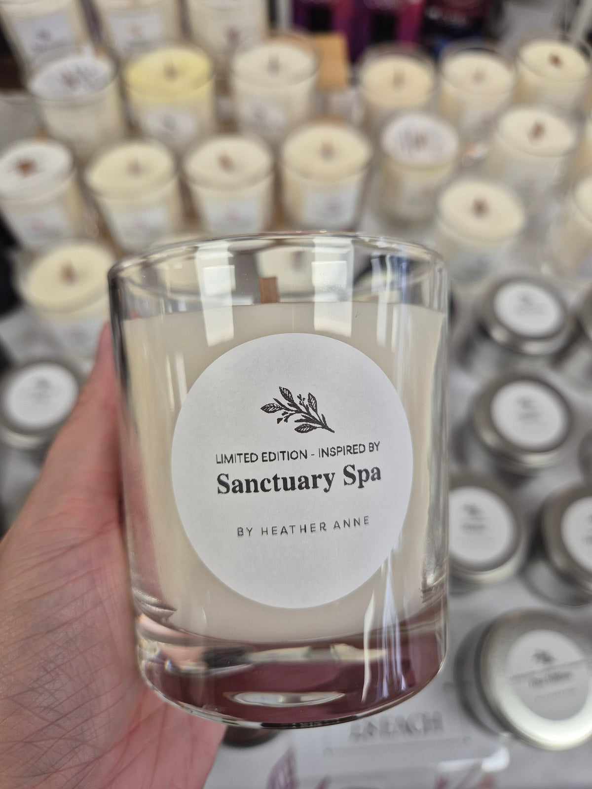 Sanctuary Spa Woodwick Candle