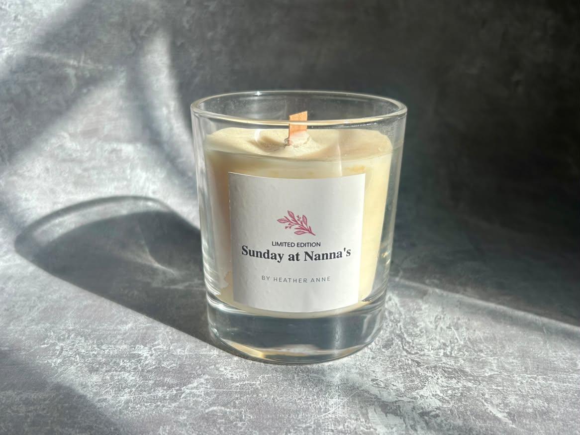 Sunday at Nanna's Woodwick Candle