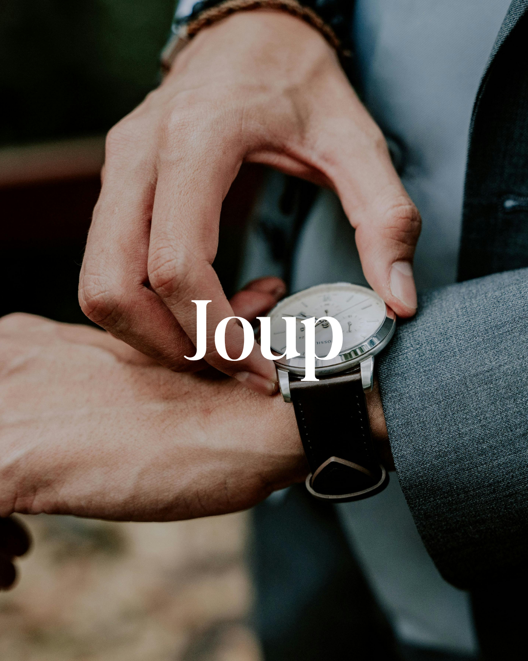 Joup Woodwick Candle
