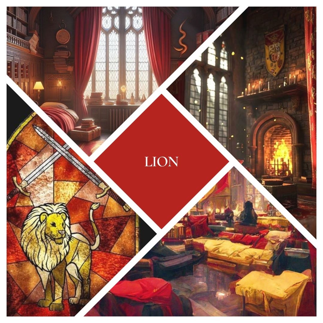 Lion Reed Diffuser - Courage, Bravery, Chivalry