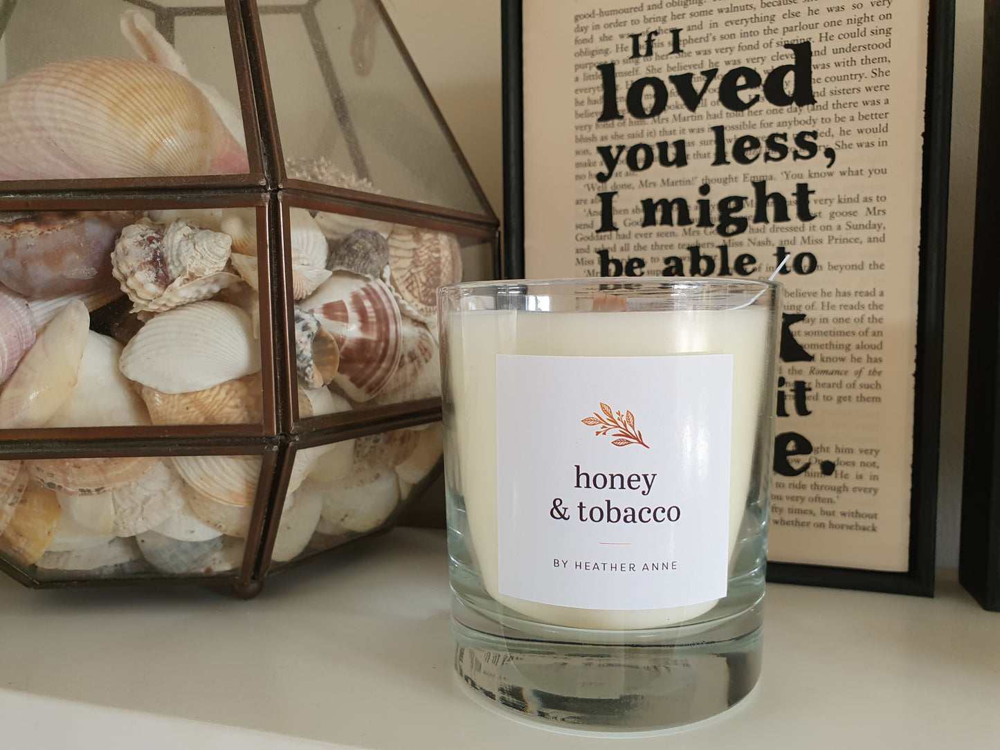 Honey & Tobacco Woodwick Candle