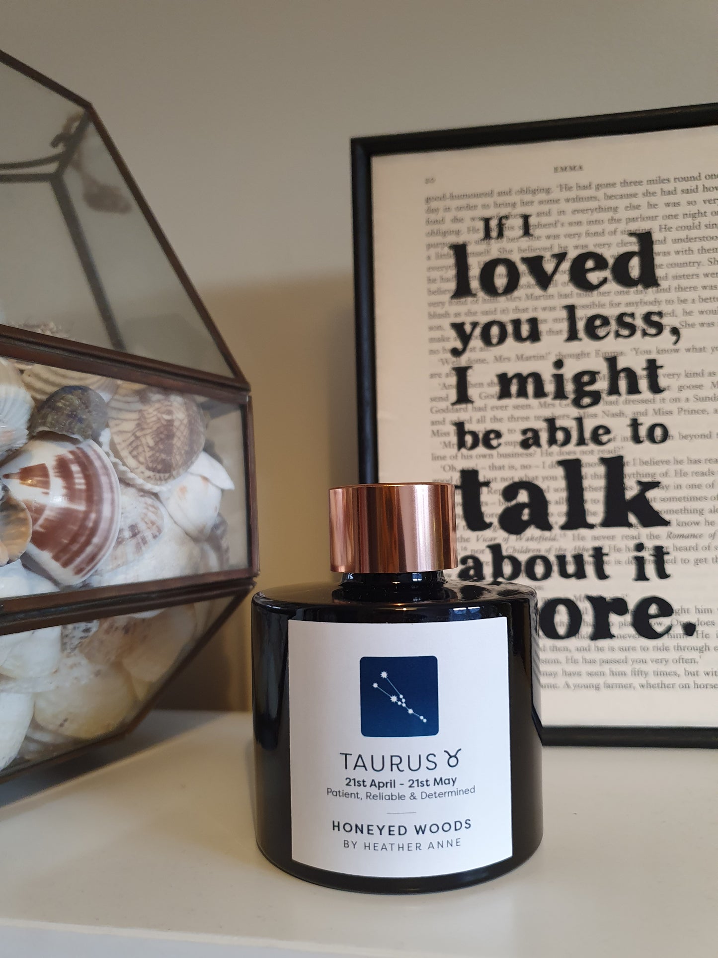 Taurus - Honeyed Woods. 21st April - 21st May Reed Diffuser