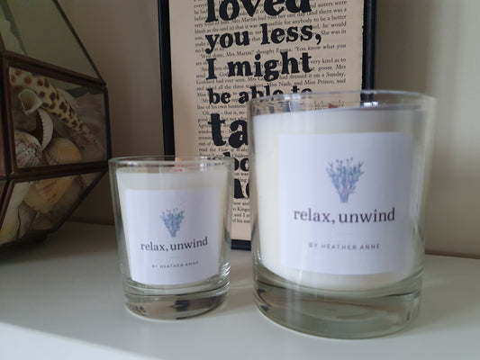 Relax, Unwind Woodwick Candle
