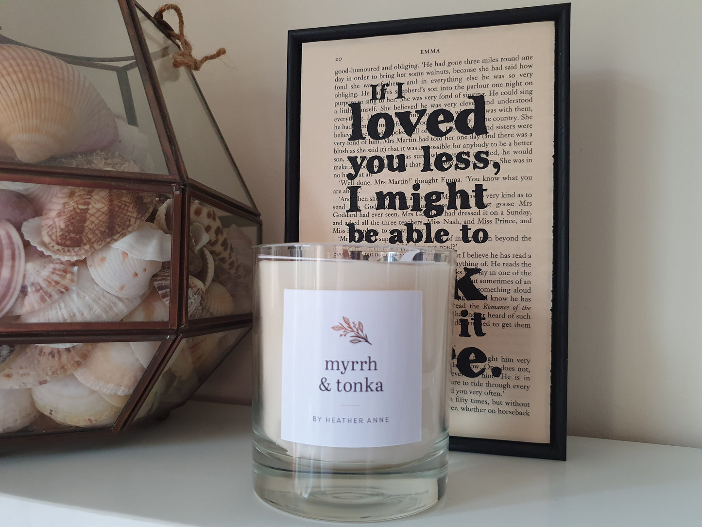 Myrrh & Tonka Woodwick Candle