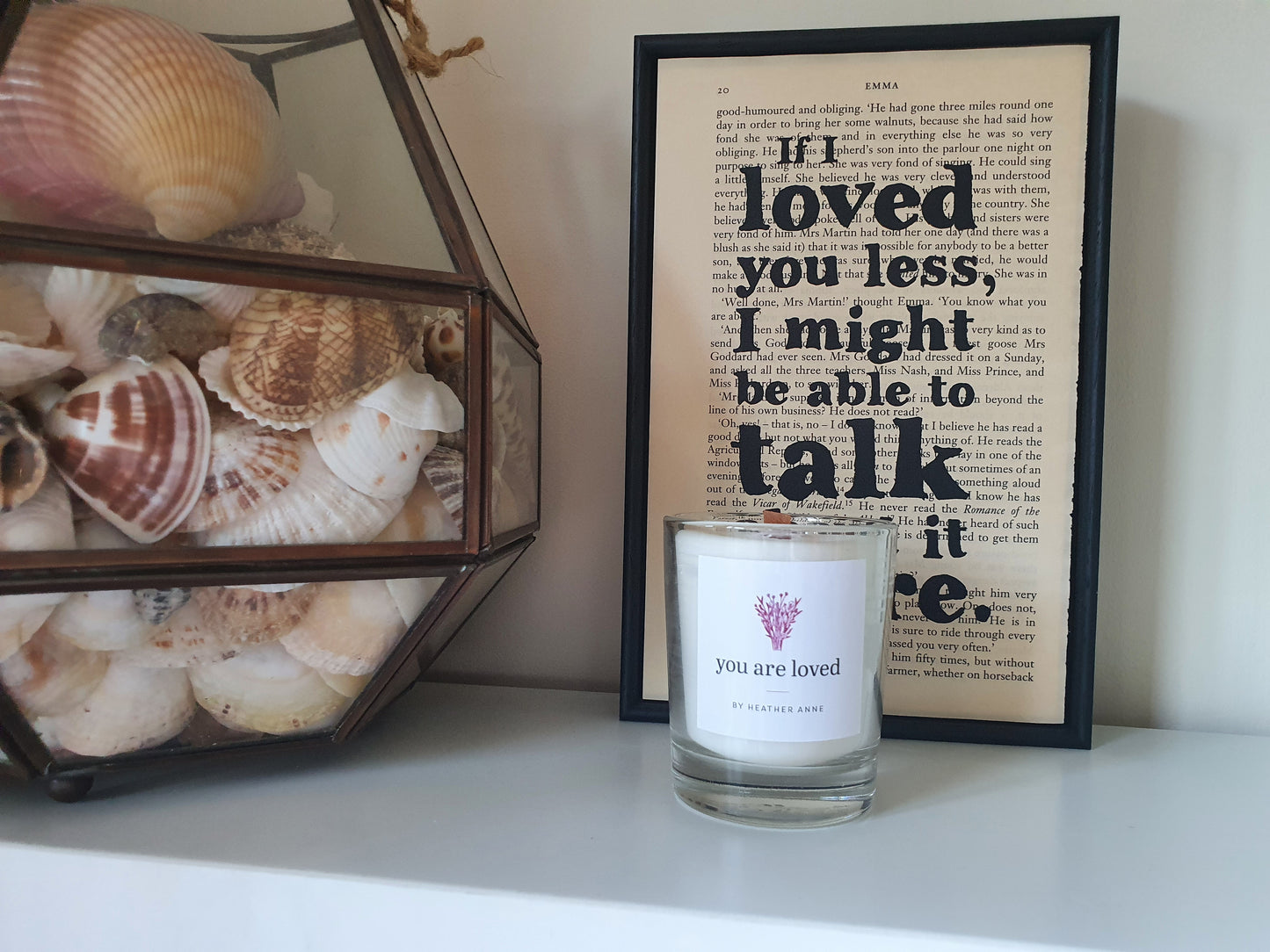 You Are Loved Woodwick Candle