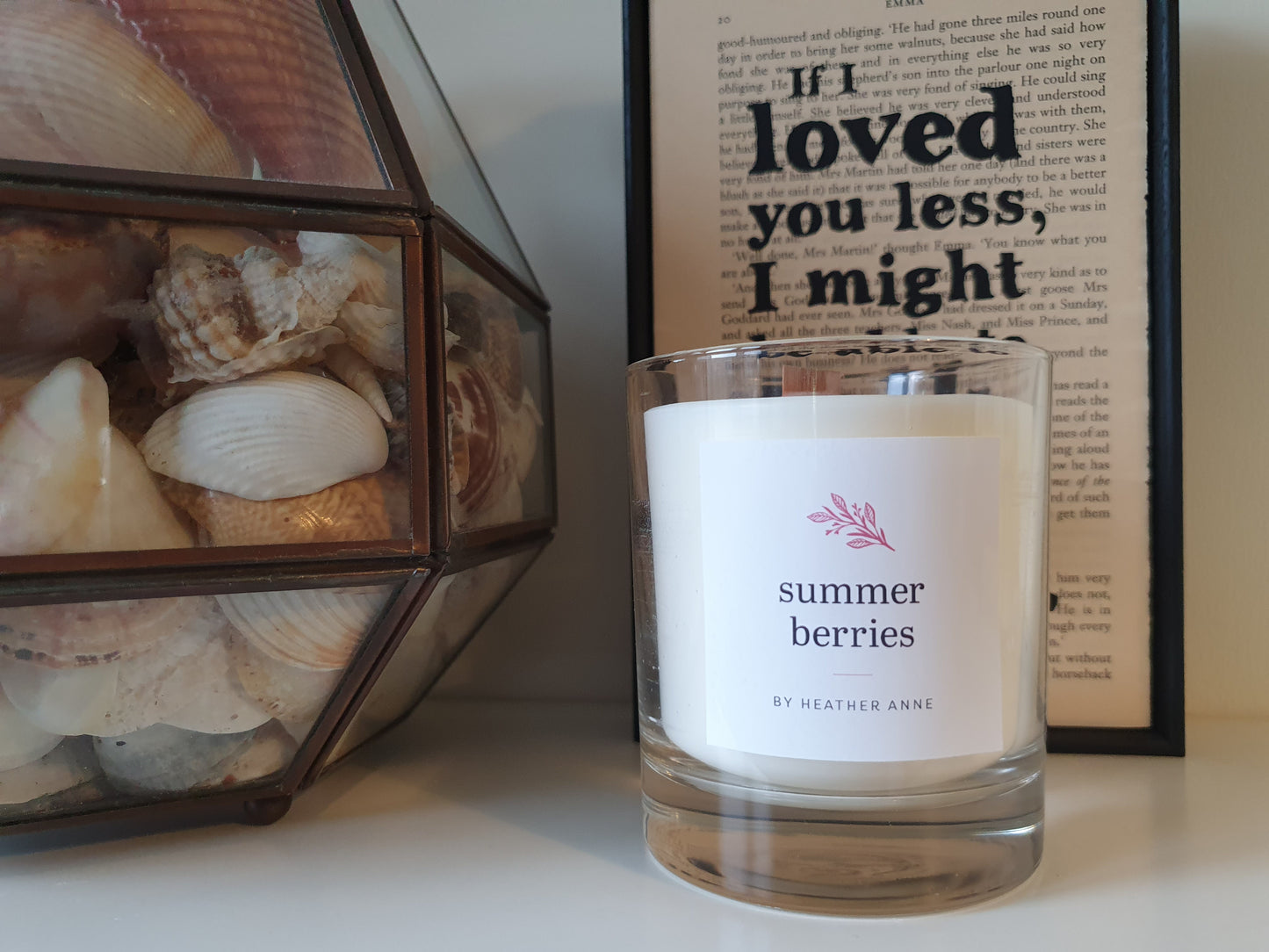 * NEW * Summer Berries Woodwick Candle